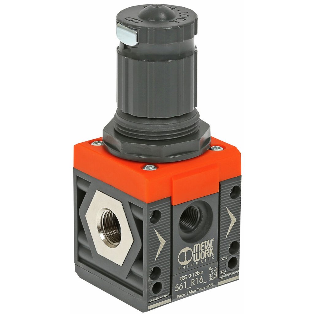 PNEIMATISKAIS REGULATORS 1/4 SY1 R04 0-12BAR SYNTESI