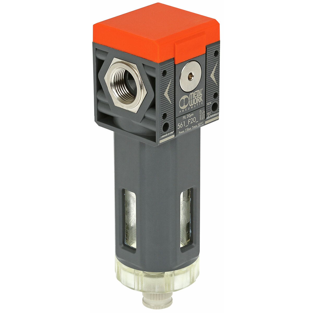 PNEIMATISKAIS FILTRS 3/8 SY1 F06 20MIC SYNTESI