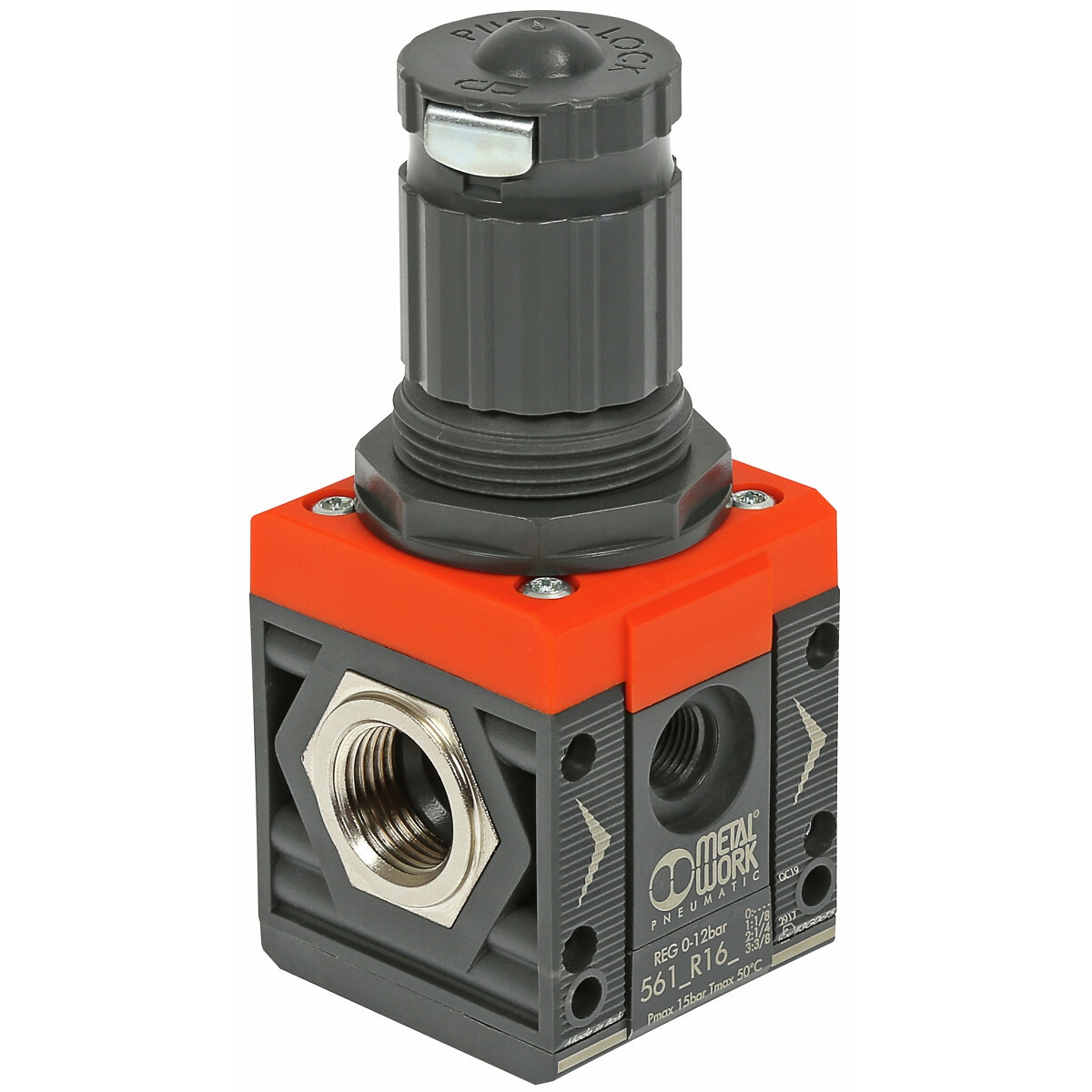 PNEIMATISKAIS REGULATORS 3/8 SY1 R06 0-12BAR SYNTESI