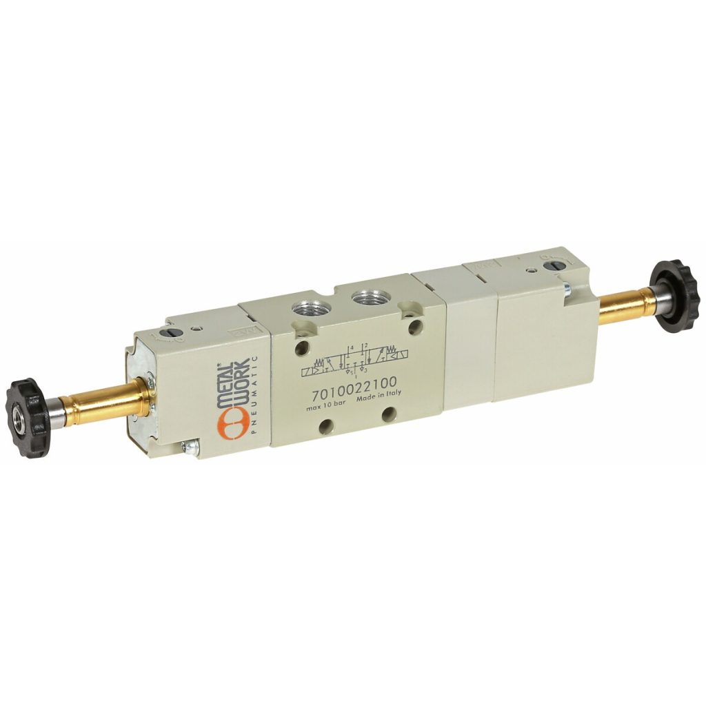 ELEKTROMAGNĒTISKAIS VĀRSTS 5/3 1/8 MONOSTABILS CC SOV26SOSCC