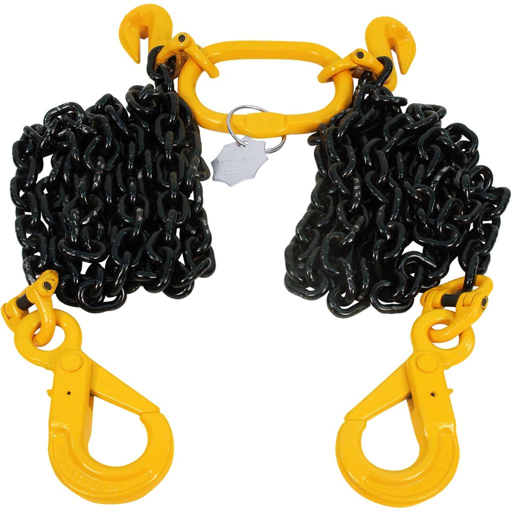Ķēdes siksna 2 kājas 13mm 2m 7,5/5,3t 8. klase