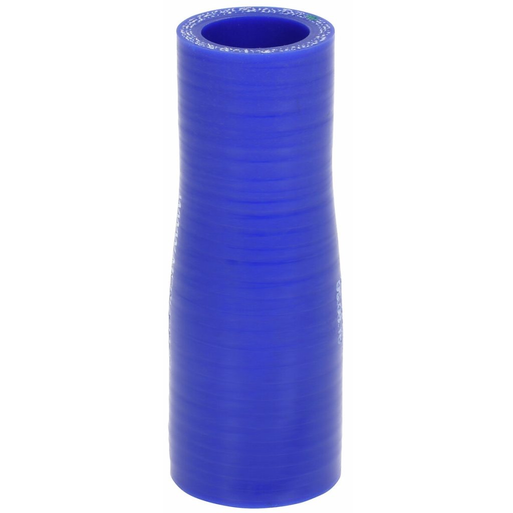 Silikona šļūtene 28/22mm l=102mm sarkansucer zils