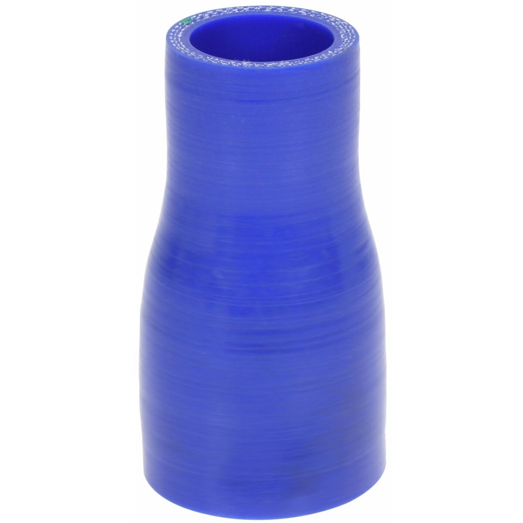 Silikona šļūtene 45/32mm l=102mm sarkansucer zils