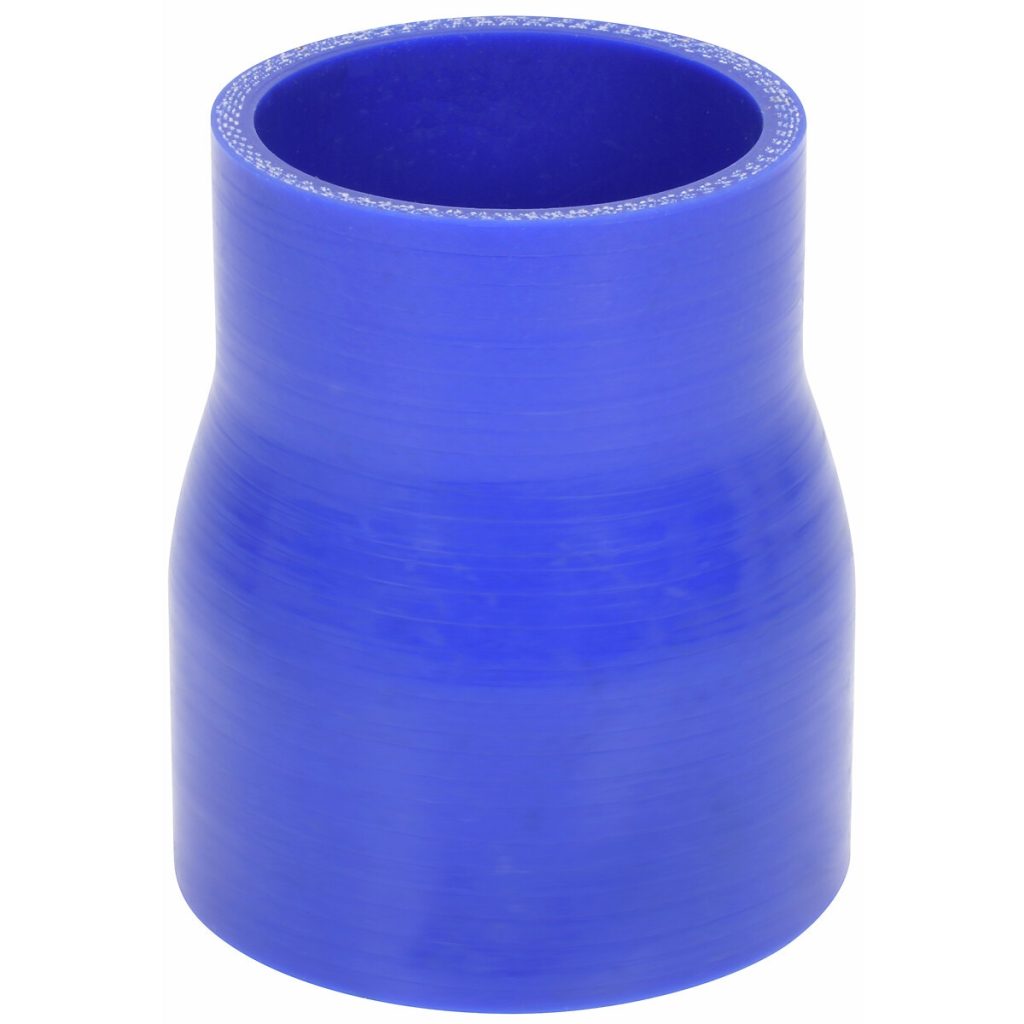 Silikona šļūtene 76/63mm l=102mm sarkansucer zils