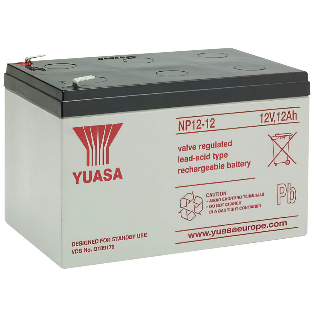 AKUMULATORS YUASA INDUSTRIAL 12V/12A 151X98X97,5