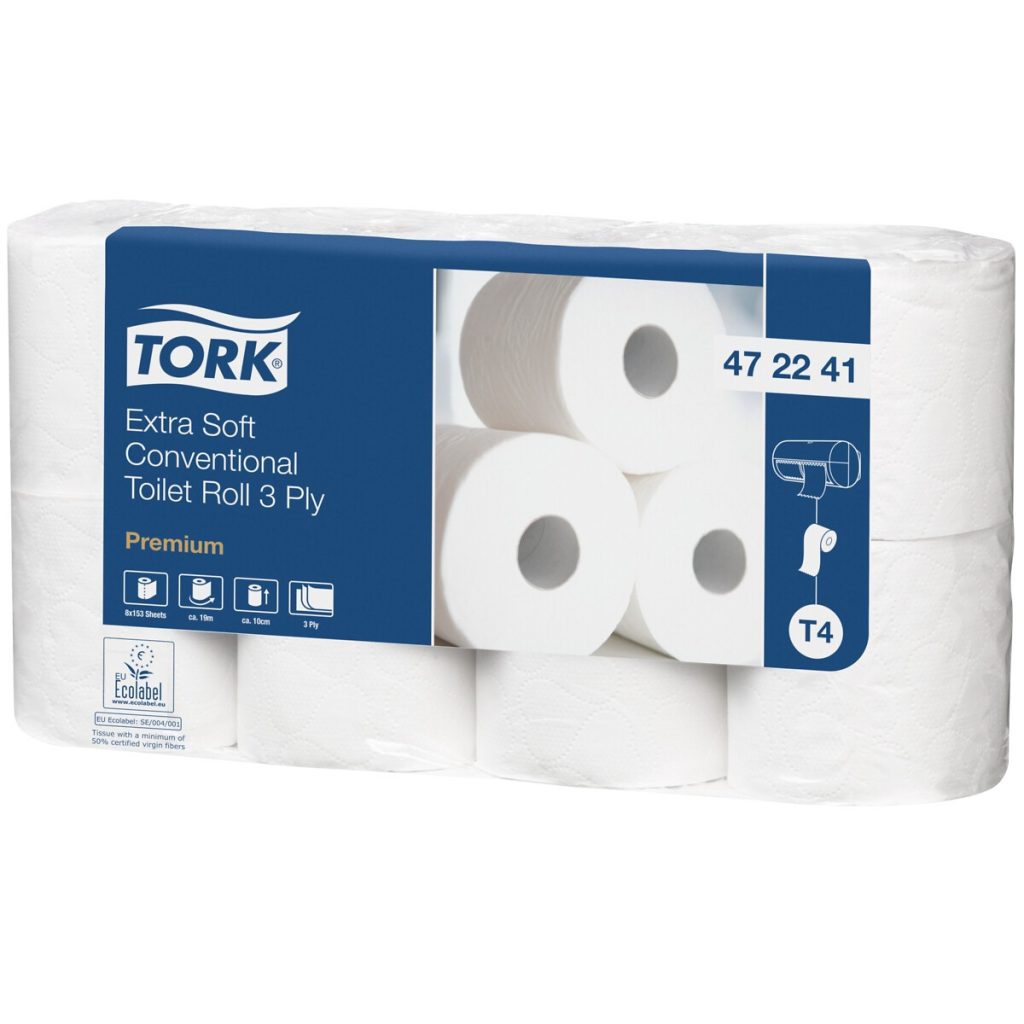 Tualetes papīrs īpaši mīksts 40 ruļļu tork 3k t4