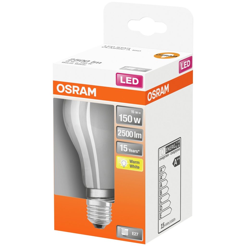 Led zvaigzne classic a matēts 150 bez apgaismojuma 16w/827 e27