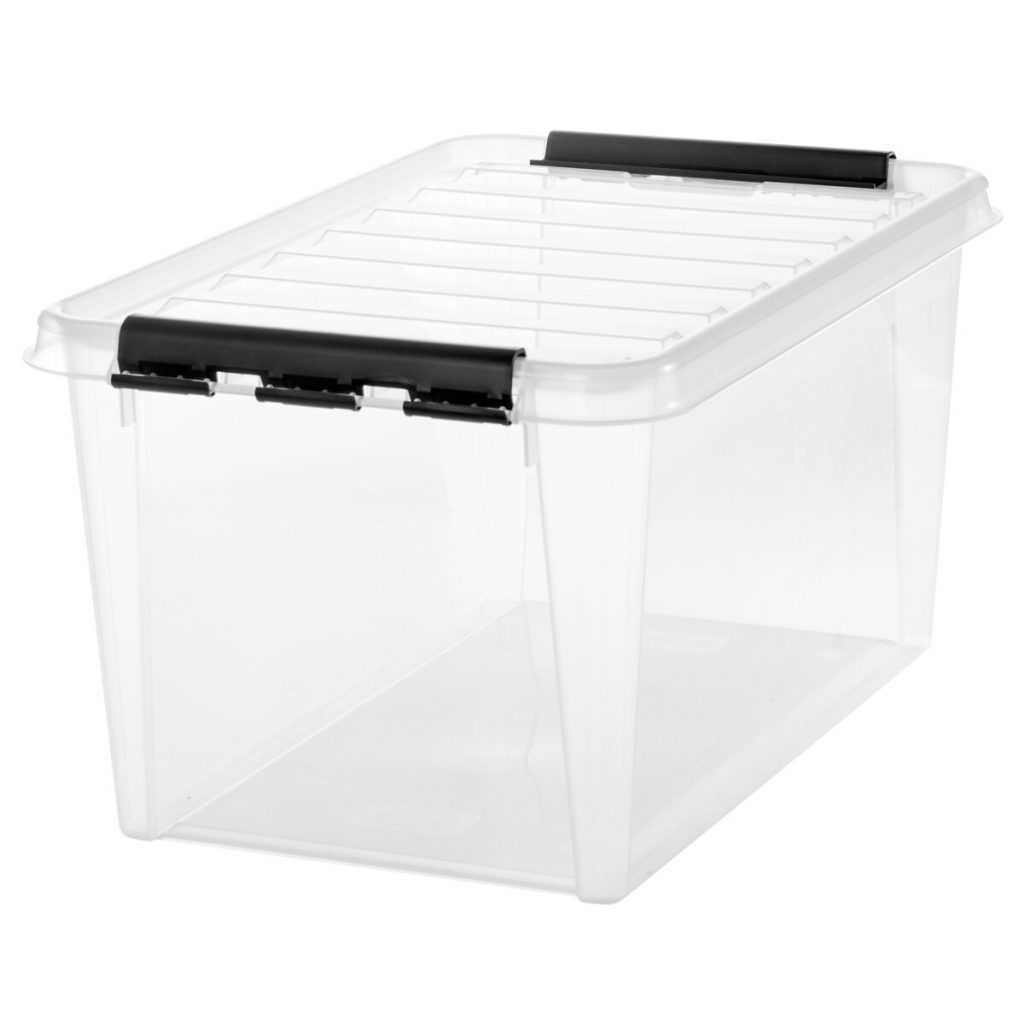 Uzglabāšanas kaste classic 45l caurspīdīga