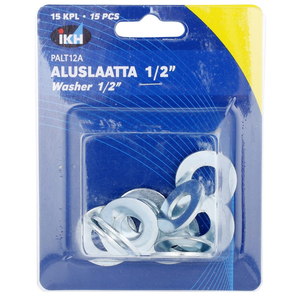 Paplāksne 1/2" 15 gab. ar cinka pārklājumu