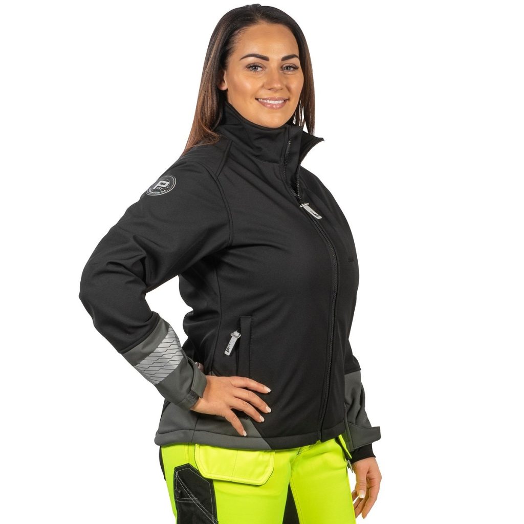 Softshell jaka xs destiny ladies melns