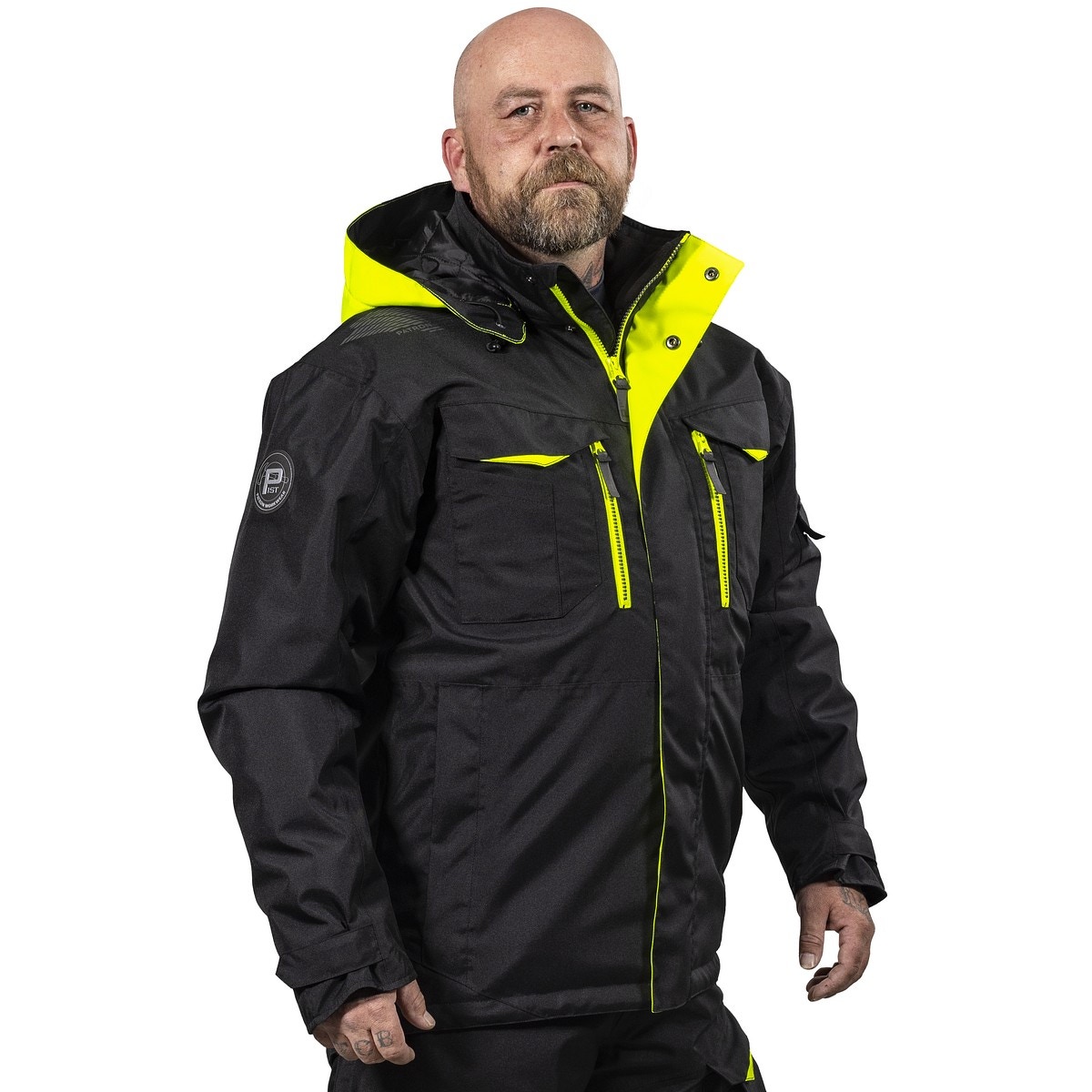 ZIEMAS JAKA L FOSTER BLACK/FL.YEL