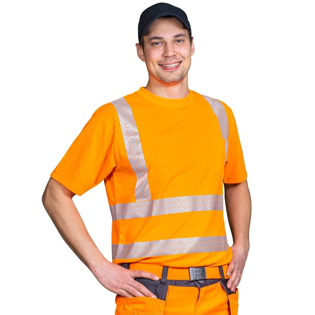 T-krekls xs baron fl.orange technical cl2 en20471