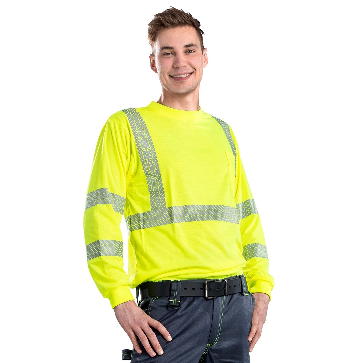 Krekliņš ar garām piedurknēm s titan fl.dzeltens