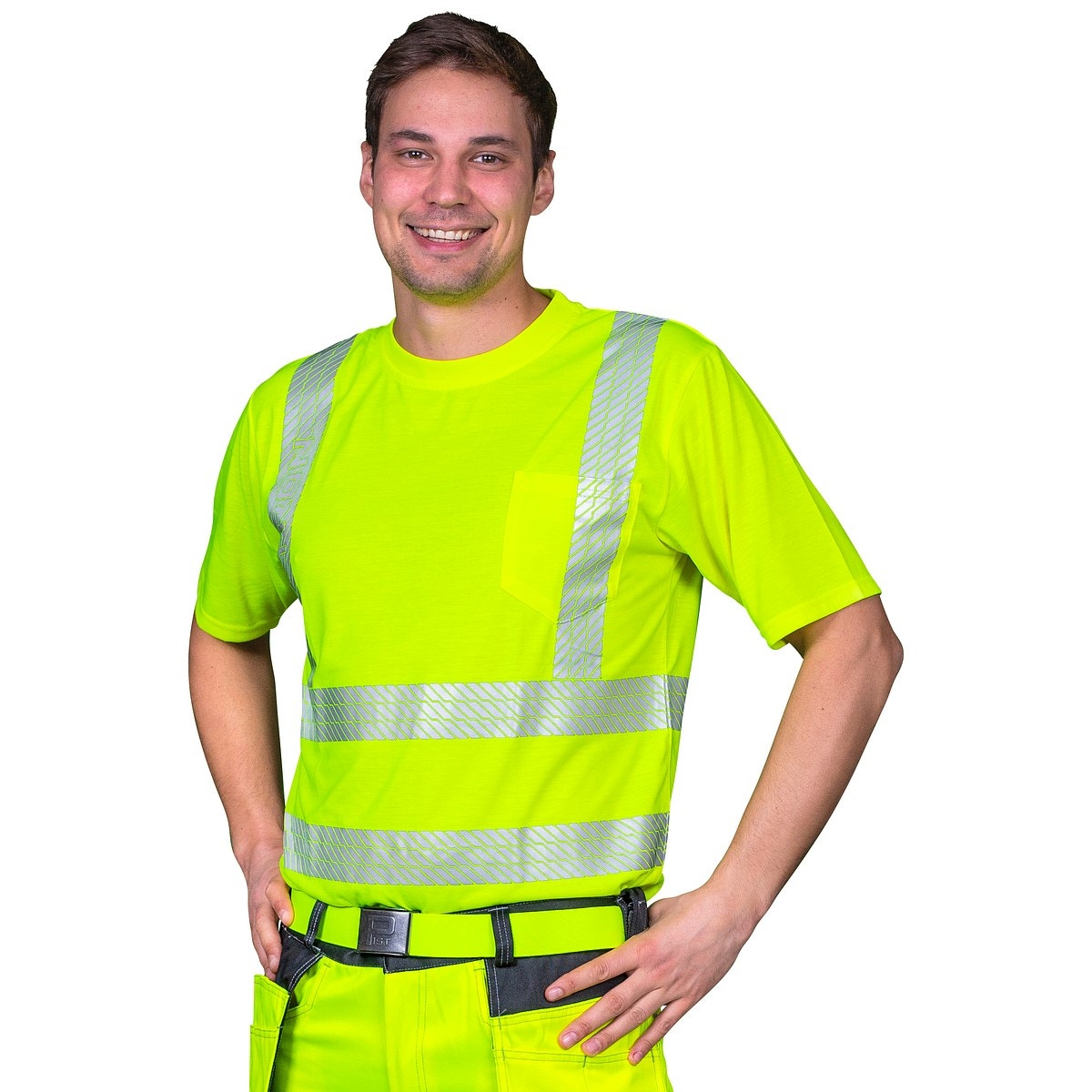 T-krekls 2xl boori fl.dzeltens cl2 en20471