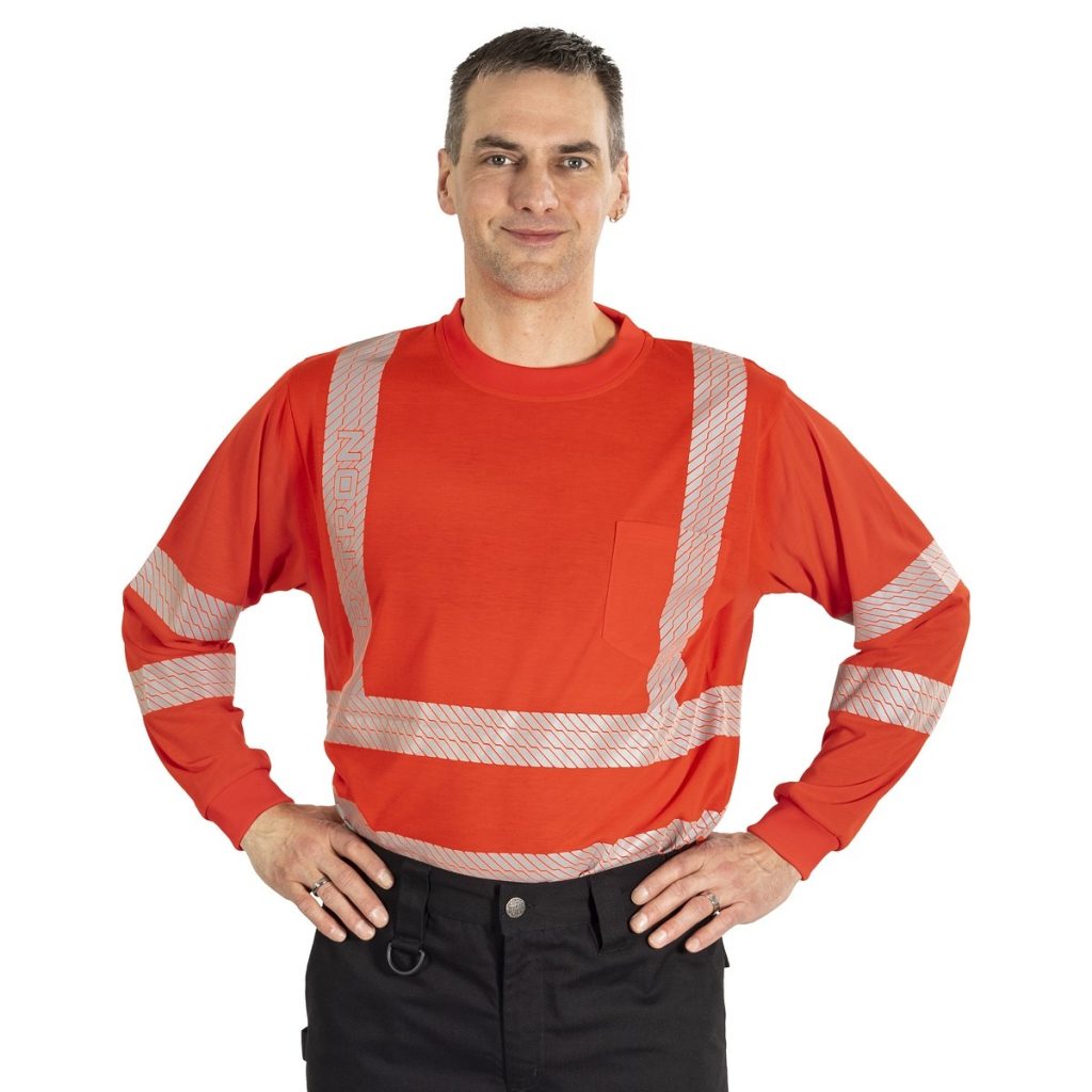 T-KREKLS AR GARĀM PIEDURKNĒM M TITAN FL.RED CL2