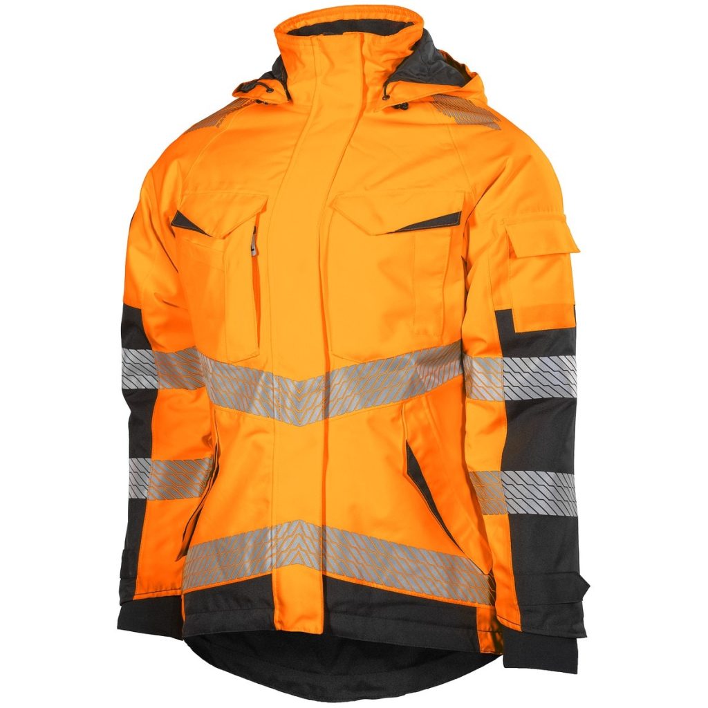 ZIEMAS JAKA 2XL AMBER LADIES FL.ORANGE/BLACK CL2