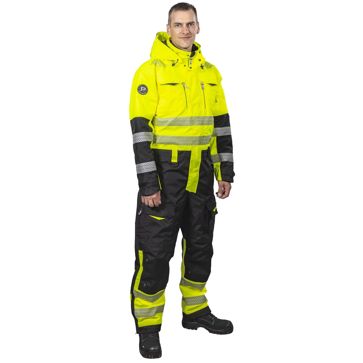 ZIEMAS KOMBINEZONS 2XL ARROW FL.YEL/BLACK CL3