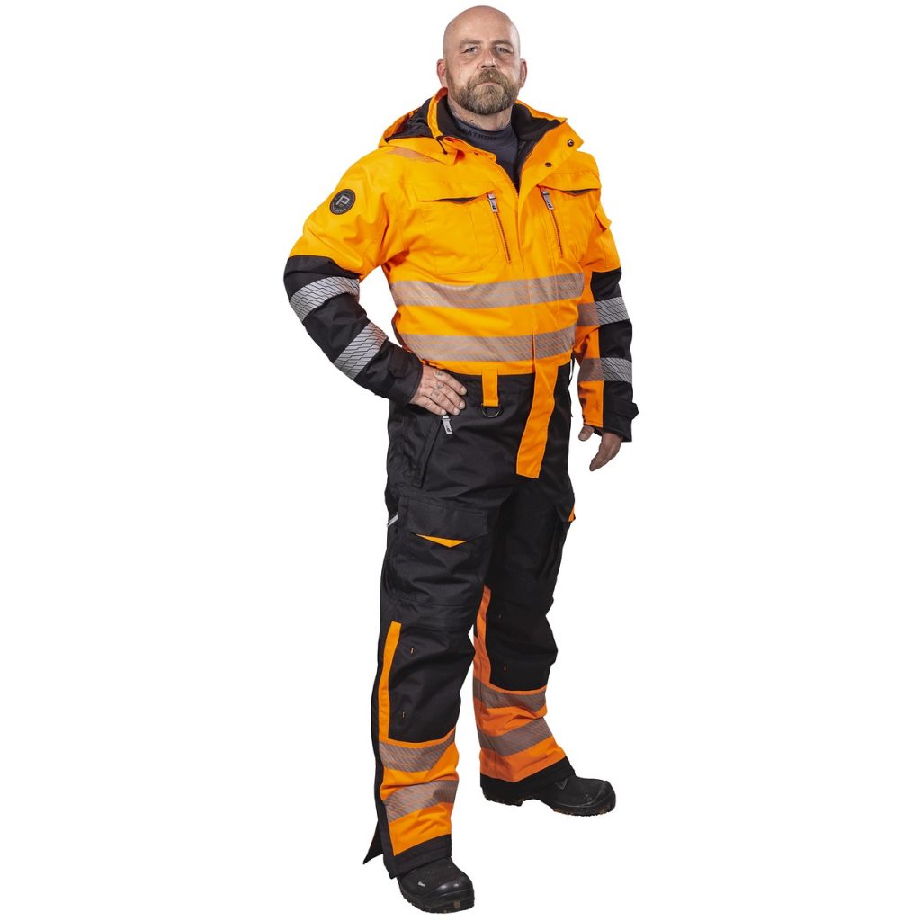 ZIEMAS KOMBINEZONS 2XL ARROW FL.ORANGE/BLACK CL3