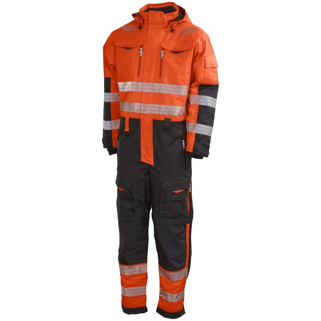 ZIEMAS KOMBINEZONS 5XL ARROW FL.RED/BLACK CL3