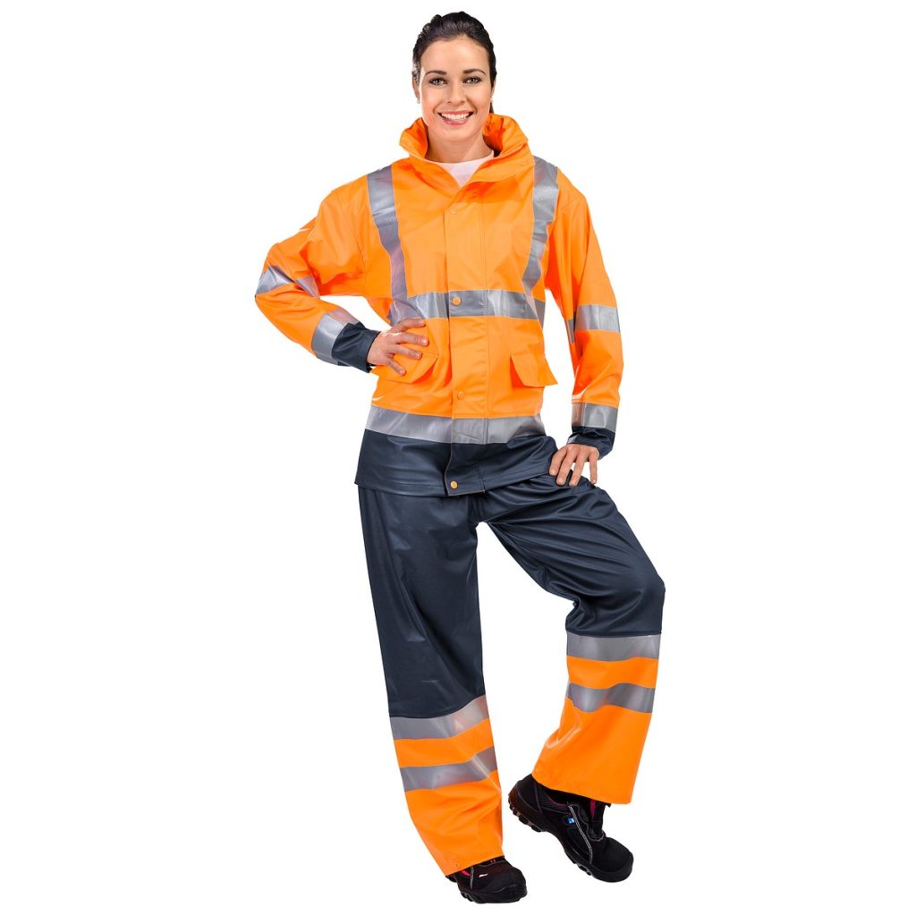 Lietus jaka l astatiini orange/d.zils cl3 en20471