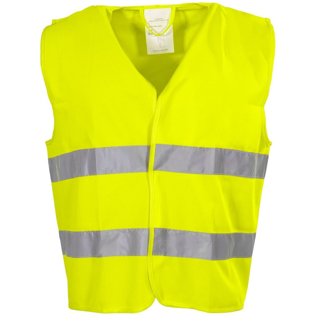 AUGSTAS REDZAMĪBAS VESTE XL-2XL BASIC FL.YELLOW CL1