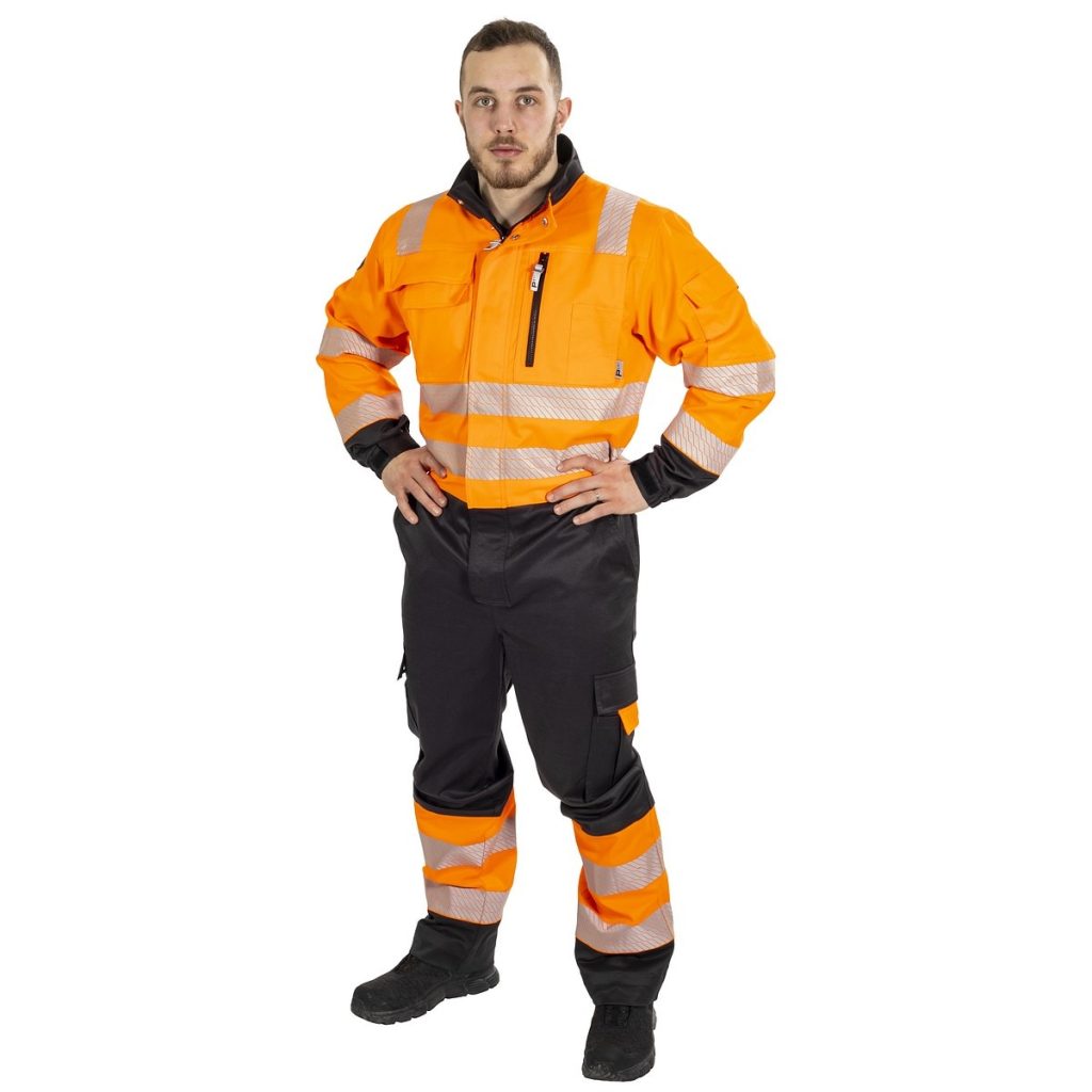 KOMBINEZONS 5XL RIPLEY FL.ORANGE/BLACK CL3