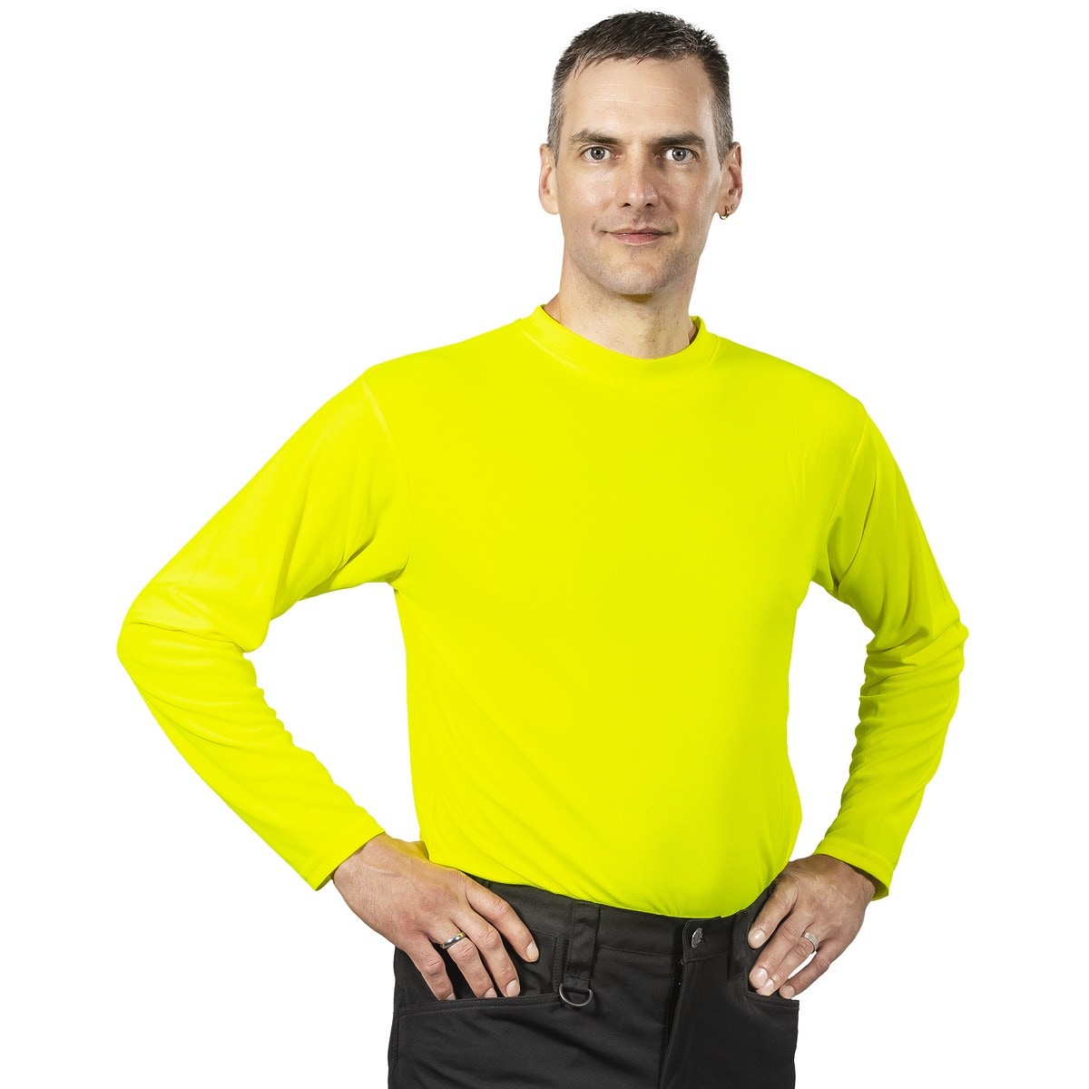 Krekliņš ar garām piedurknēm 2xl fylliitti fl.dzeltens