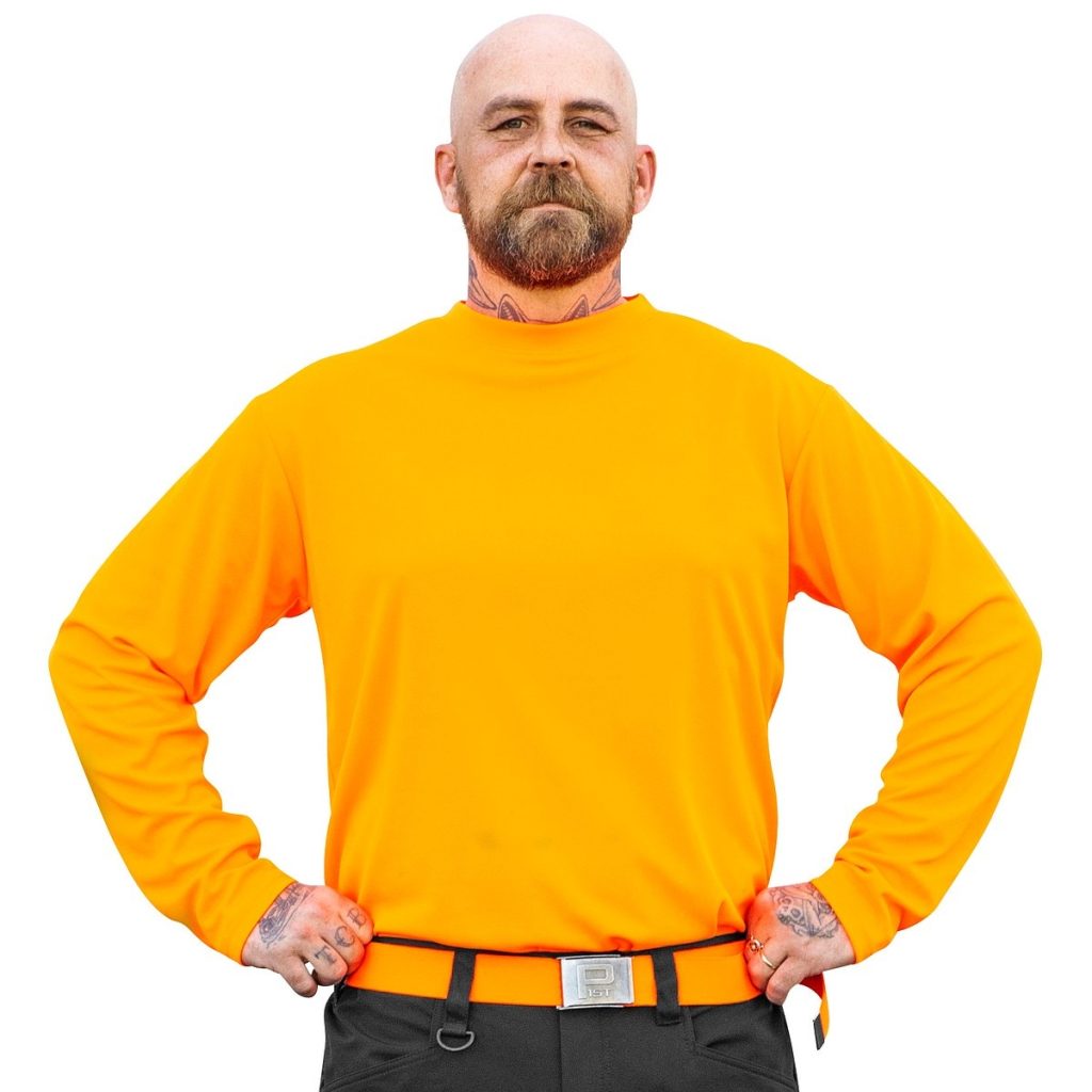 Krekliņš ar garām piedurknēm xl fylliitti fl.orange