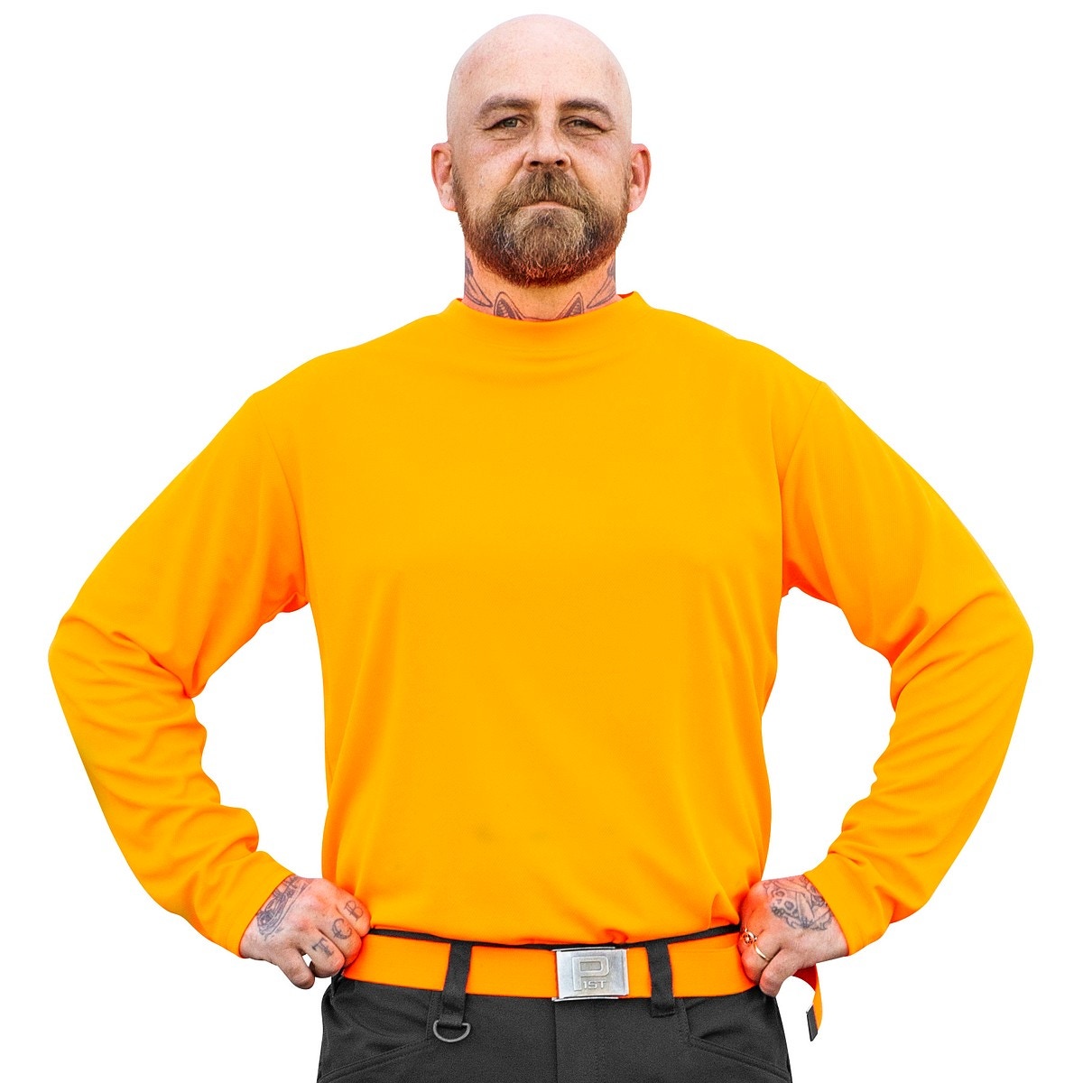 Krekliņš ar garām piedurknēm xl fylliitti fl.orange