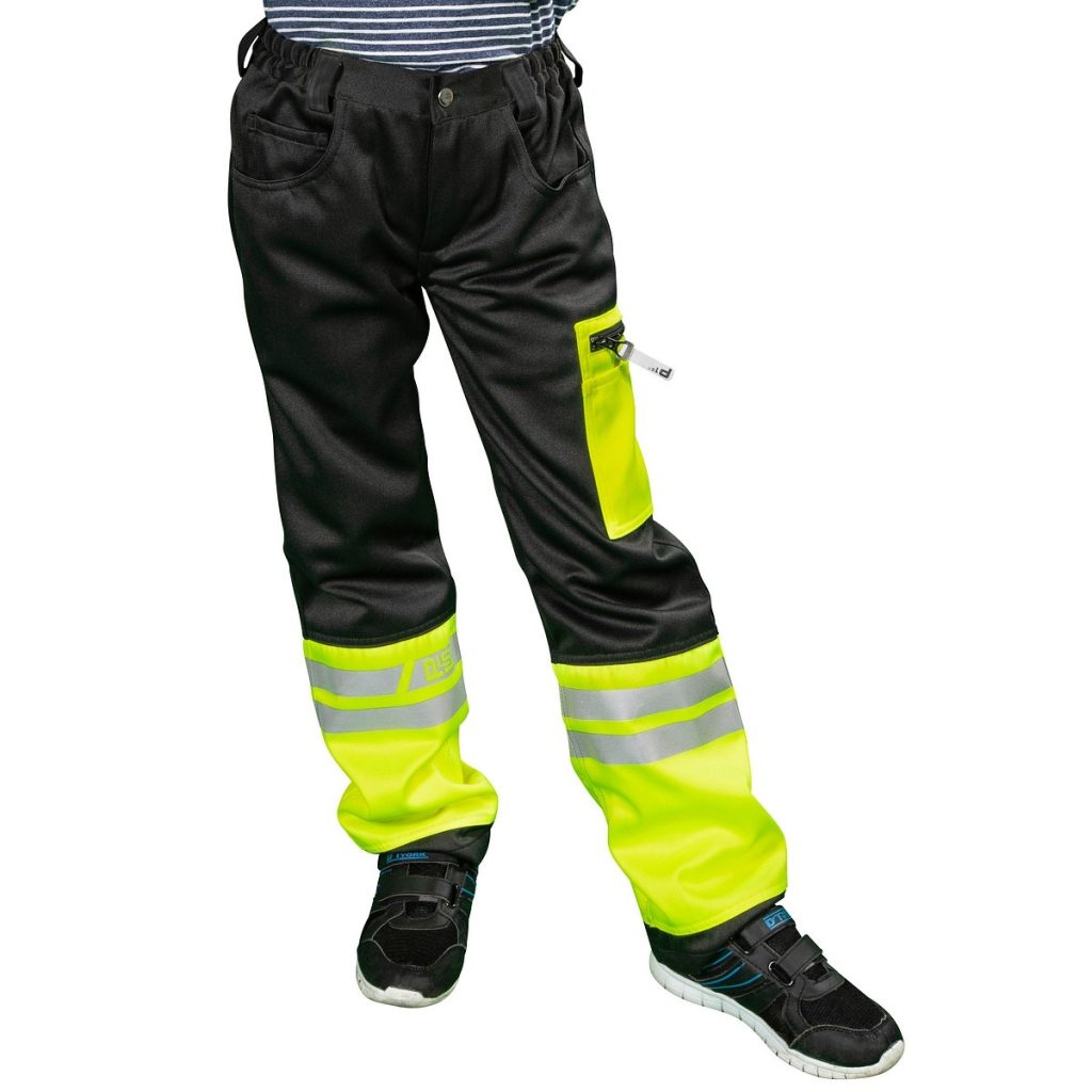 Bērnu bikses 170 aaron fl.yel/melns