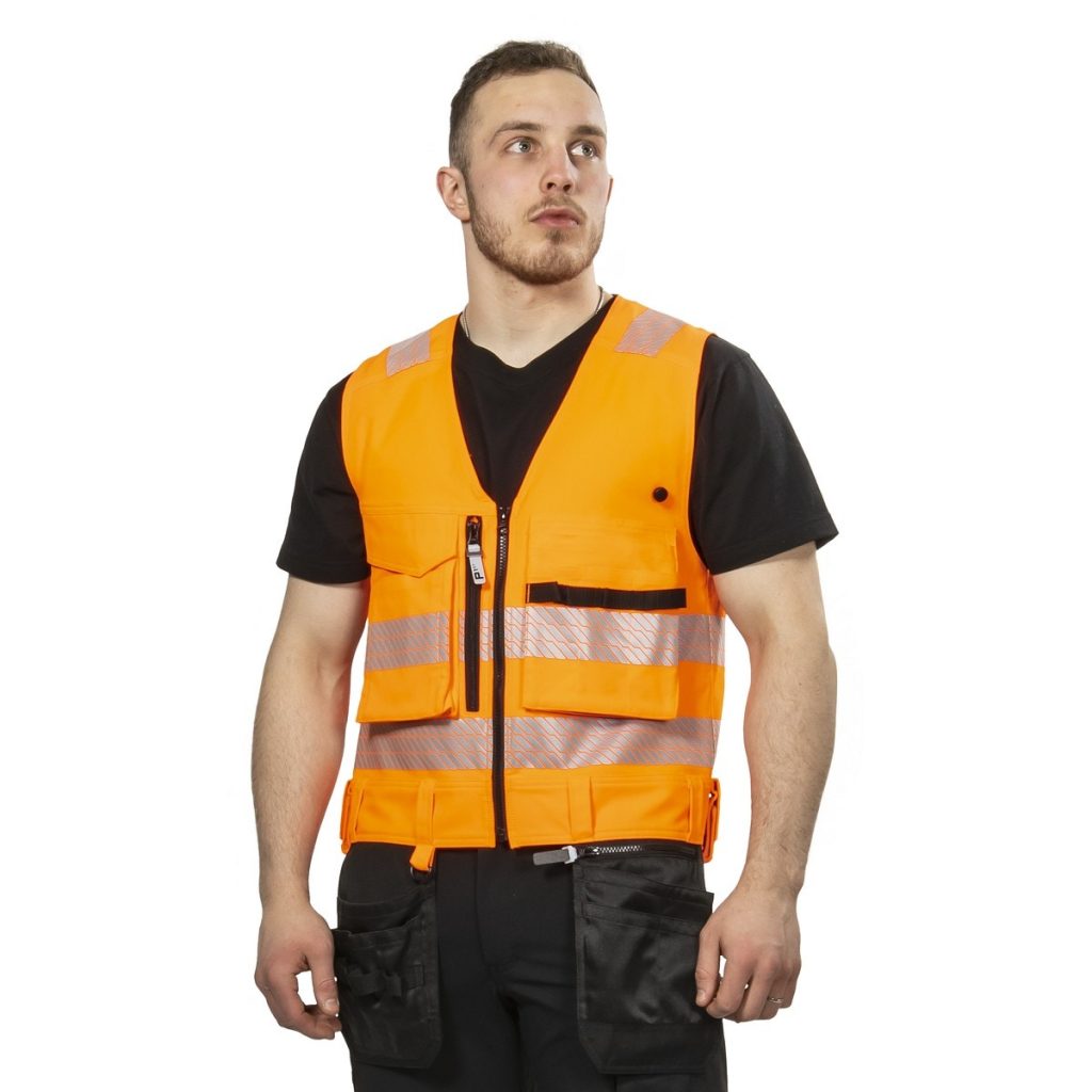 AUGSTAS REDZAMĪBAS INSTRUMENTU VESTE 3XL FL.ORANŽĀ TYSON CL1