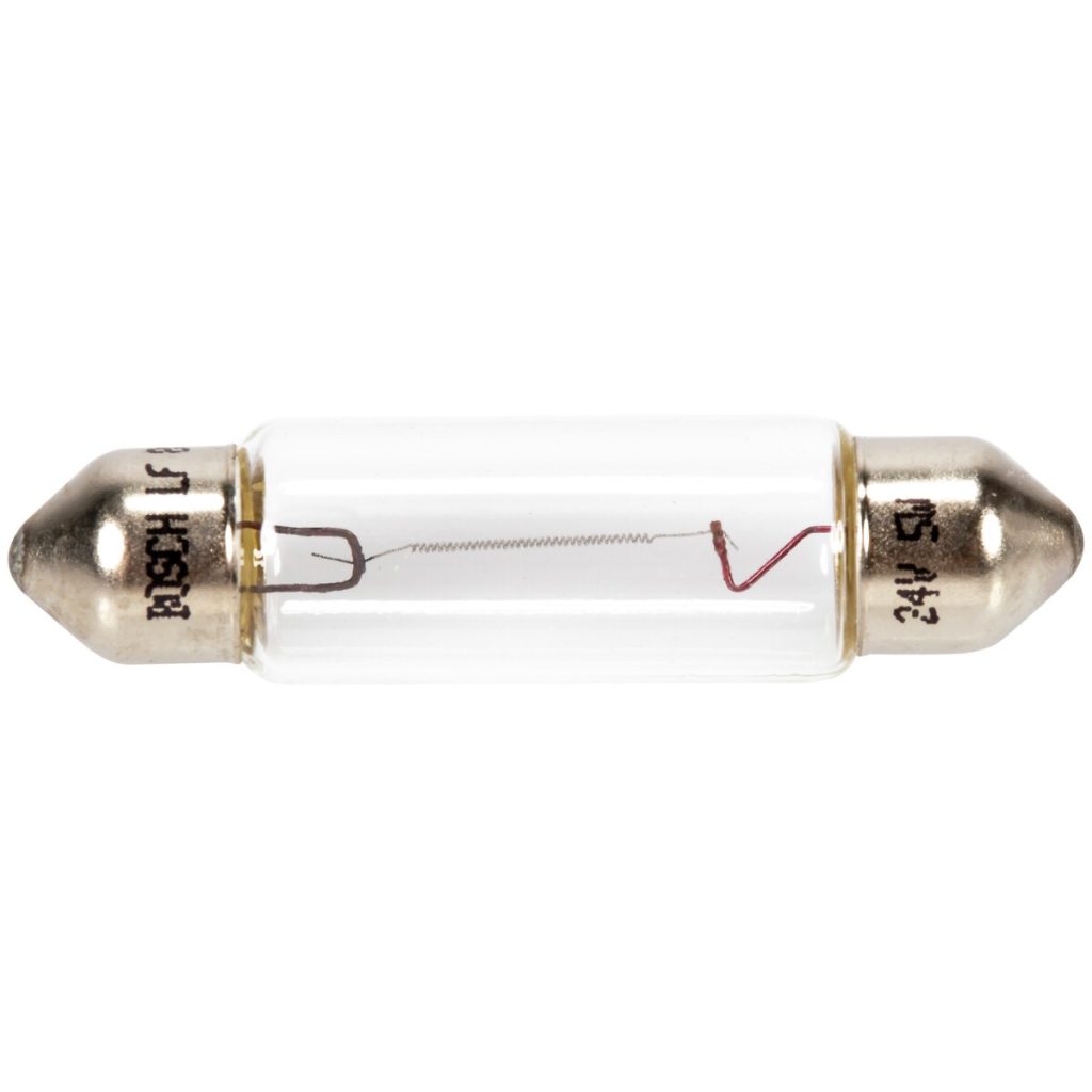 Spuldze bosch sv8.5 43mm 5w 24v