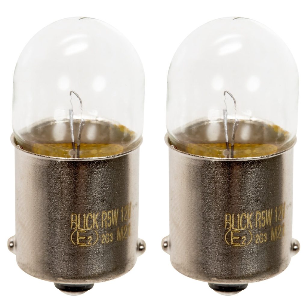 Spuldze ba15s r5w 12v 2 gab.