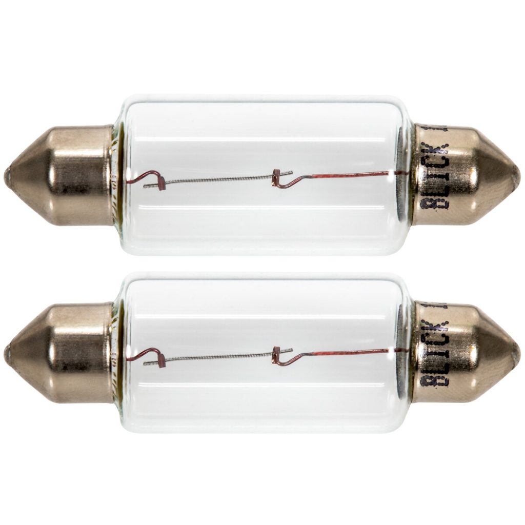 Spuldze sv8.5 44mm 15w 12v 2 gab.