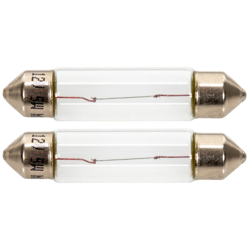 Spuldze sv8.5 44mm 5w 12v 2 gab.