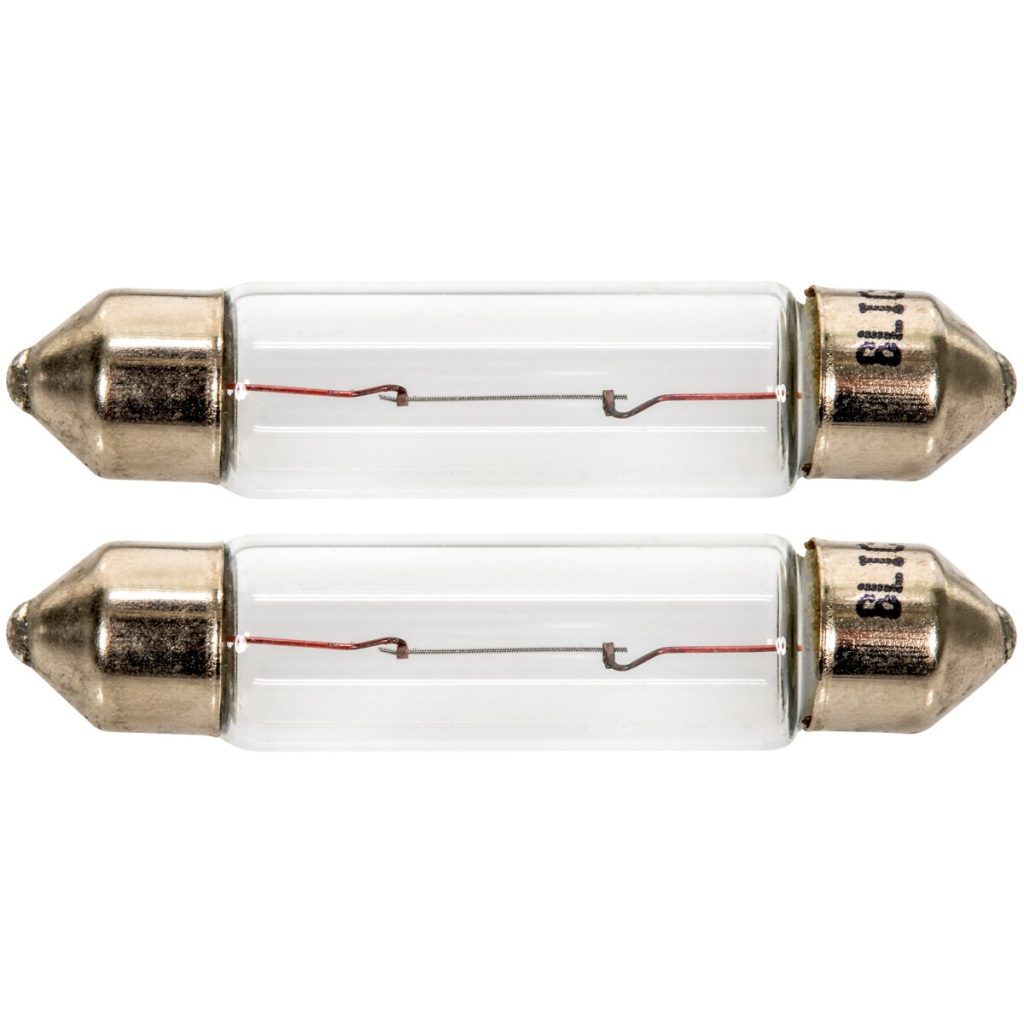 Spuldze sv8.5 44mm 10w 12v 2 gab.