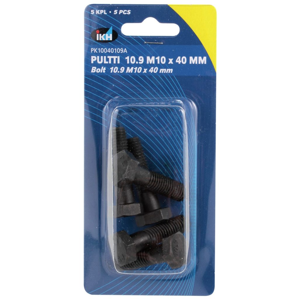 Skrūve m10x40 10.9 5gab din931