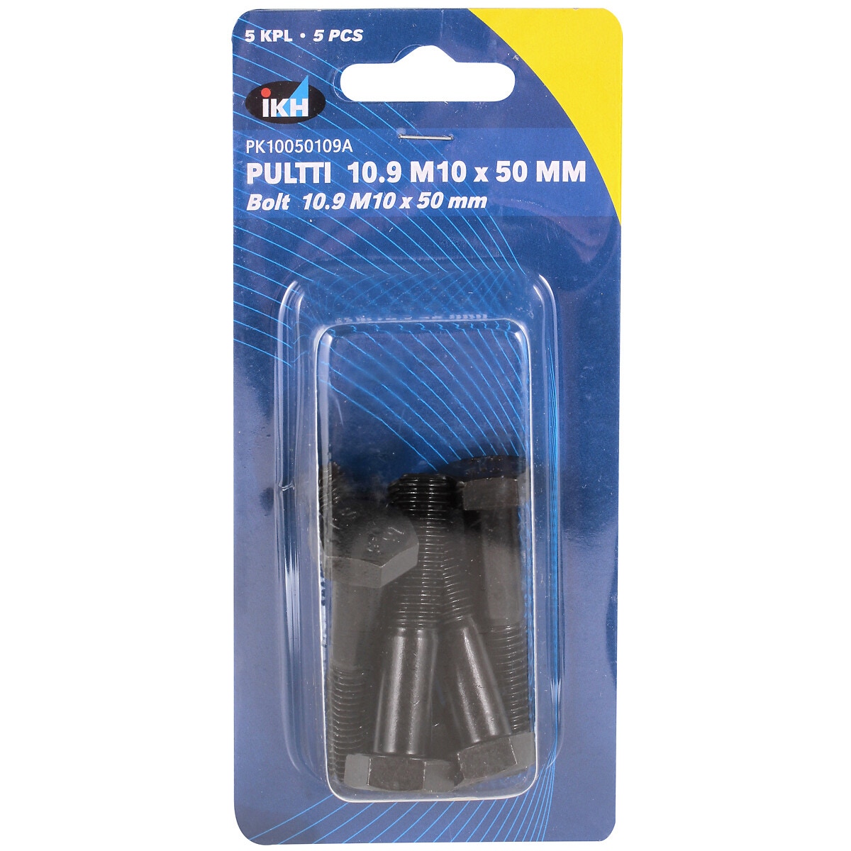 Skrūve m10x50 10.9 5gab din931
