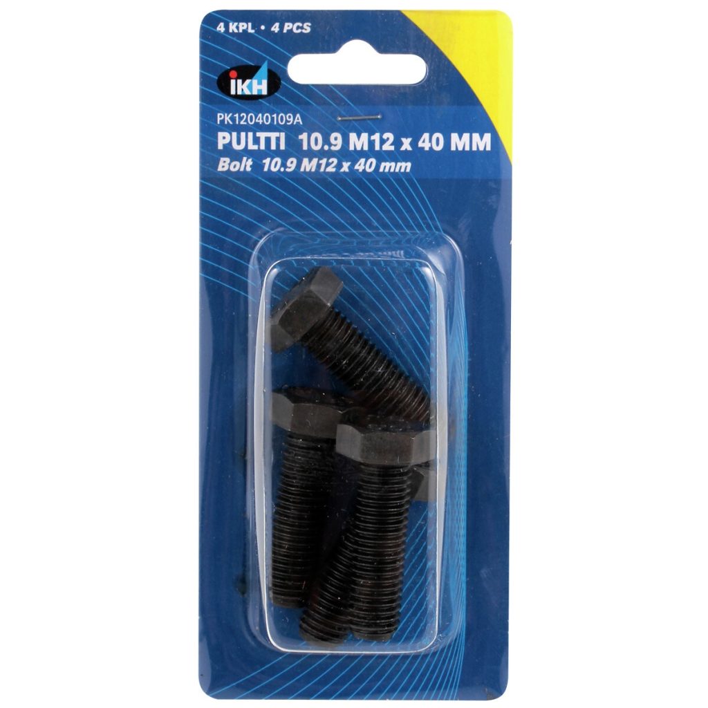 Skrūve m12x40 10.9 4gab din933