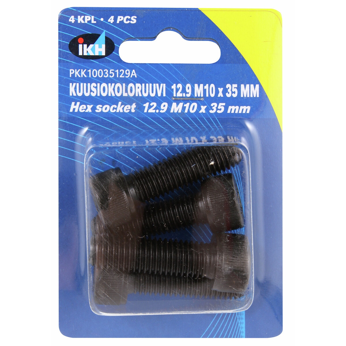 Skrūve ar galvu m10x35 12,9 4gab din912