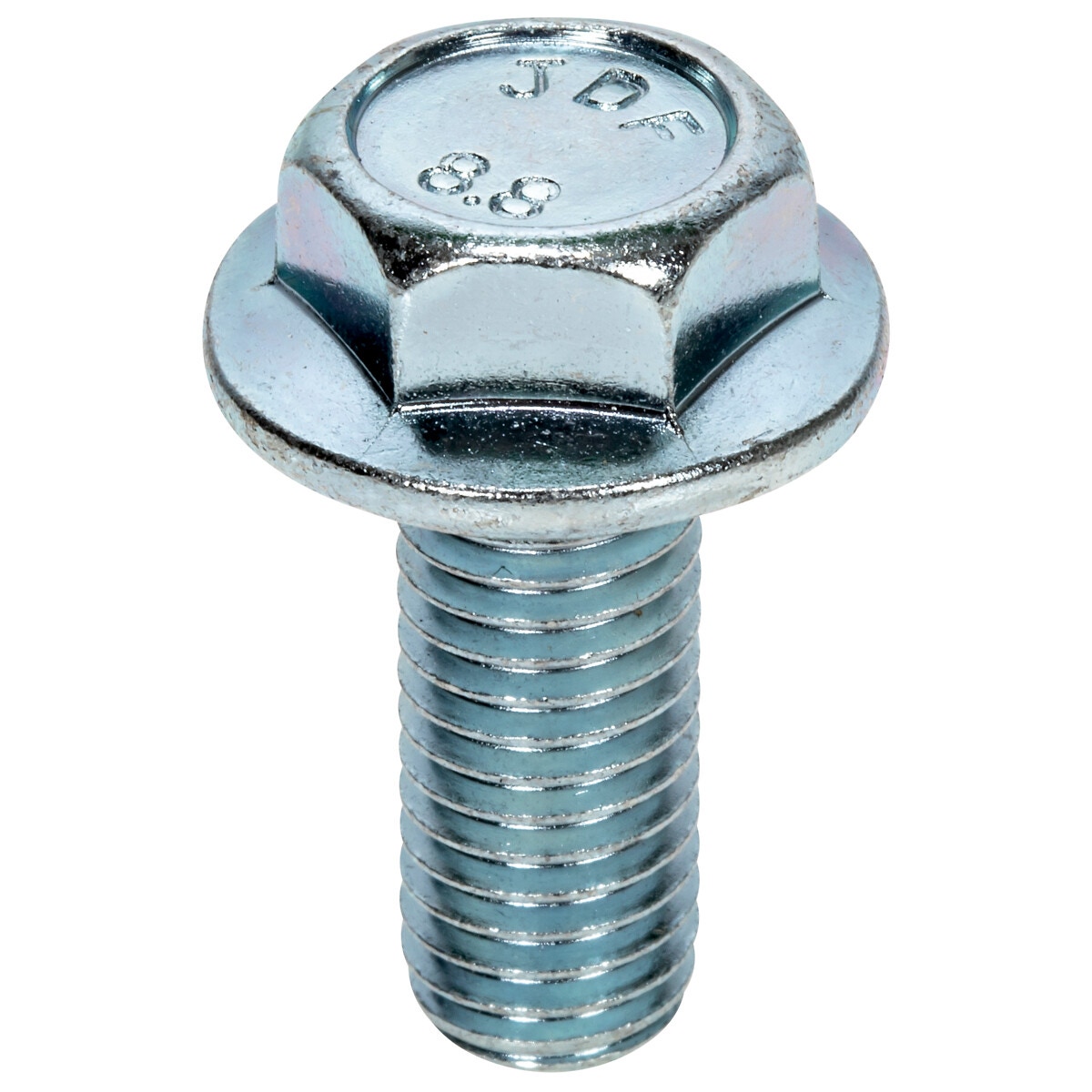Sešstūra atloka skrūve m12x25mm 8.8 100gab din6921