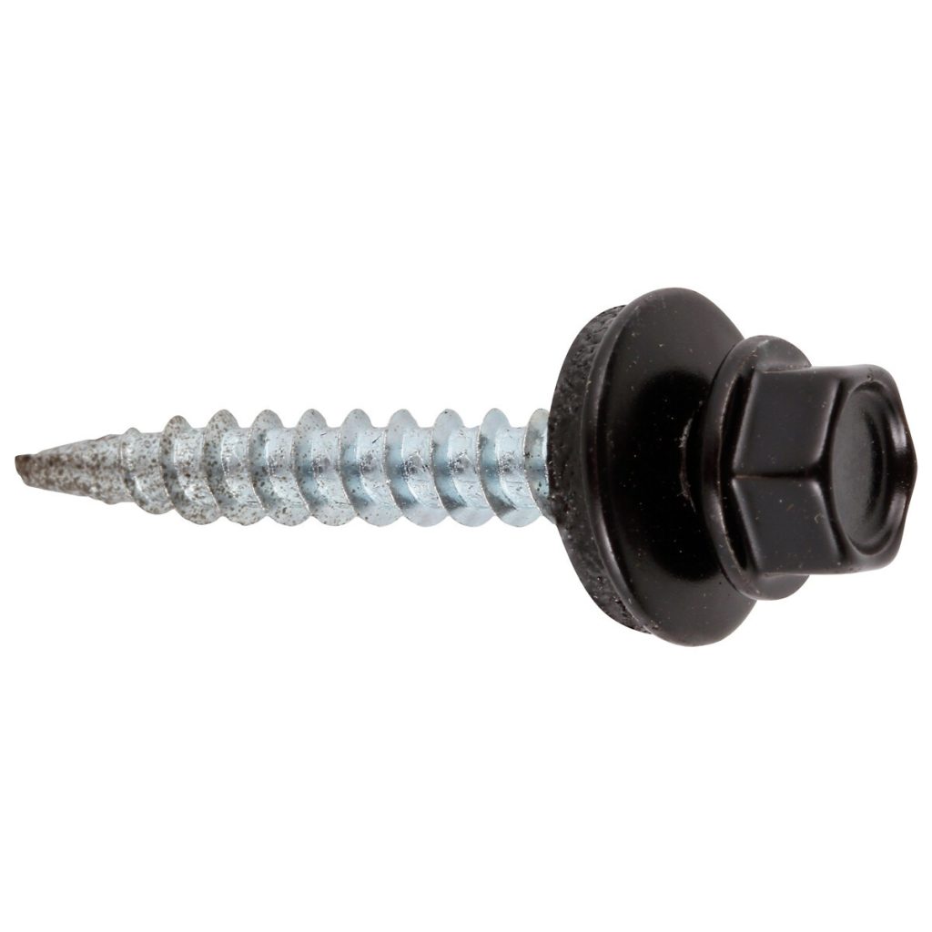 Skārda skrūves 4,8×38 250gab rr33 melns c3