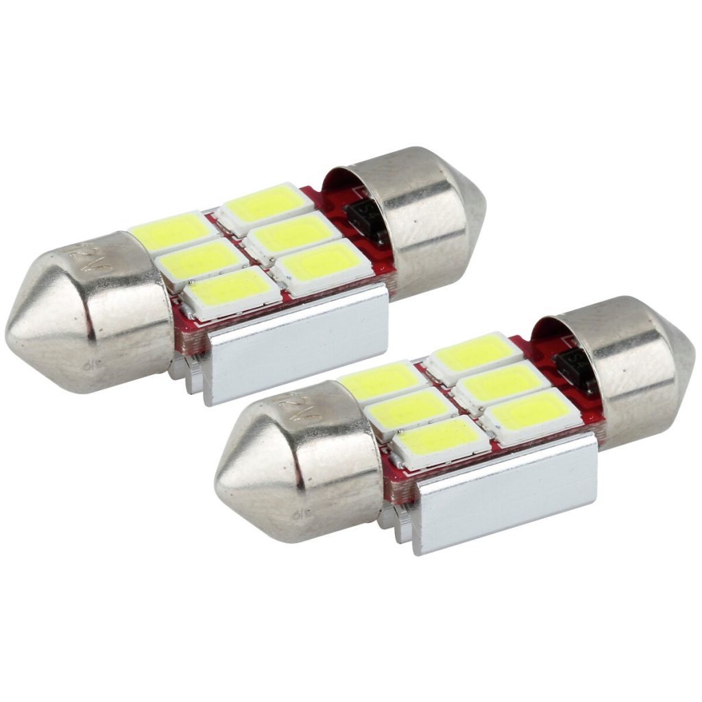 Led spuldze 12v sv8,5 31mm can-bus