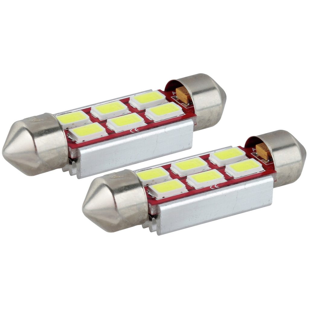 Led spuldze 12v sv8,5 39mm can-bus