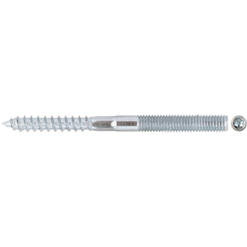 Kronšteina skrūve 6×80 100gab tx15 cinkots