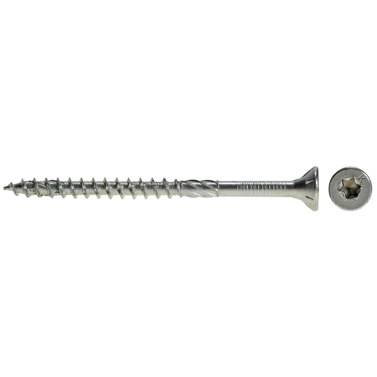 Skrūve kokam 5,0x90mm 200gab csk tx25 cinkota (