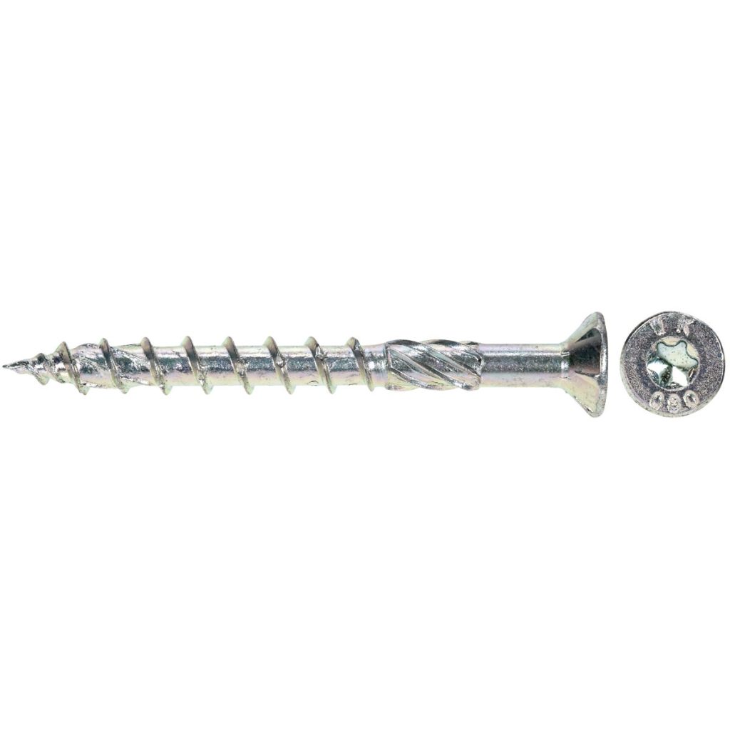 Koka skrūves 8,0x240mm 50gab csk tx40 cinkota (