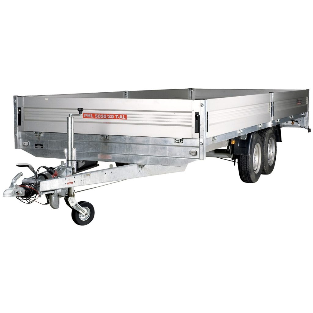 PIEKABE 503X206X36 3000KG 2-ASU AR BREMZĒM
