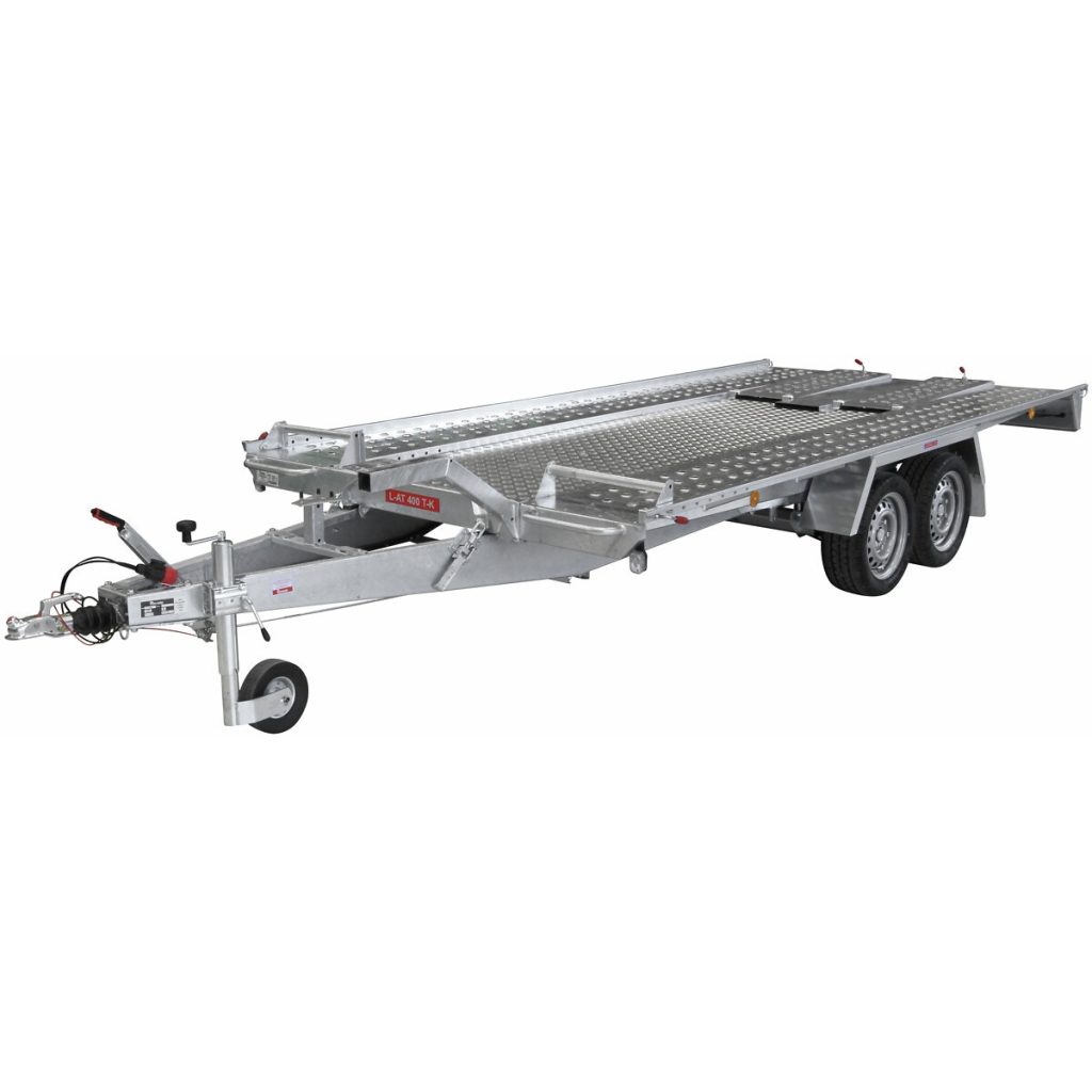 AUTOMOBIĻU PIEKABE 400X202 2600KG 2-ASS AR BREMZĒM