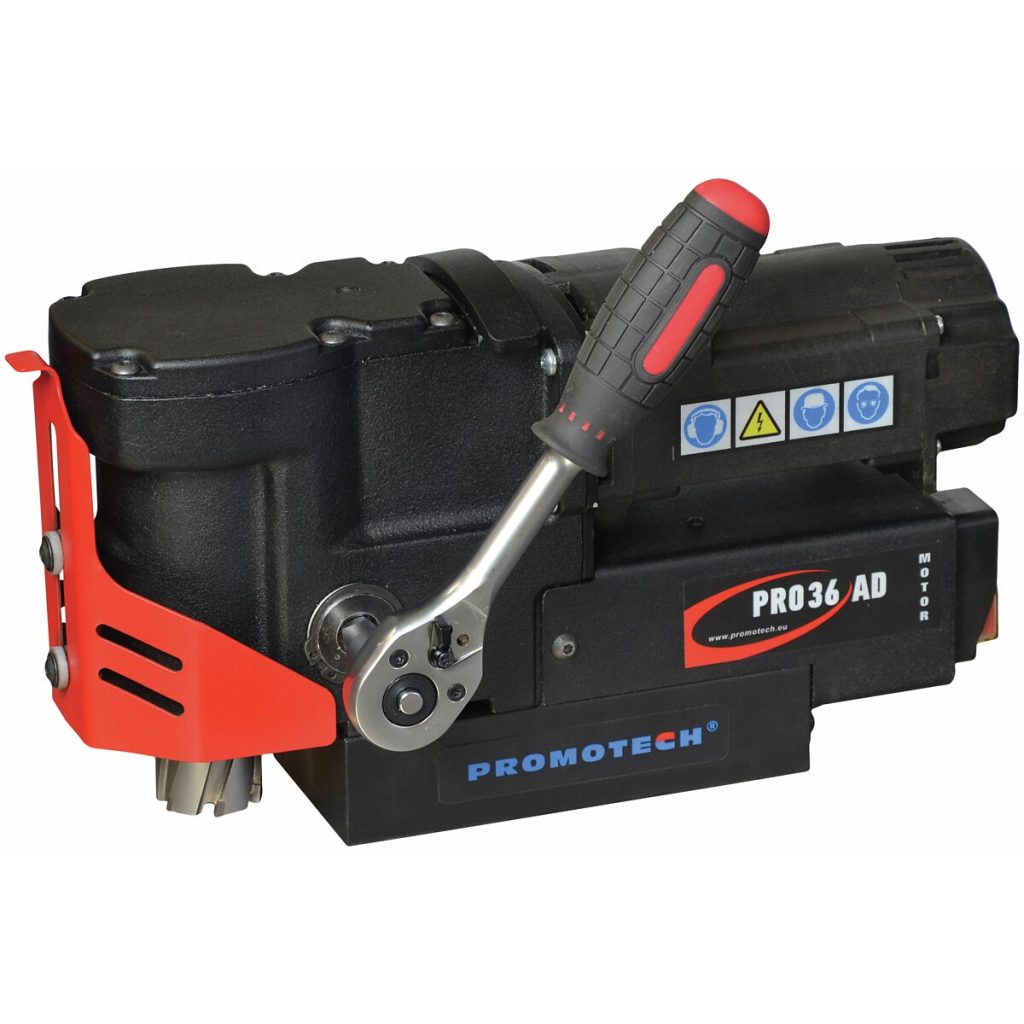 Magnētiskā urbjmašīna pro-36ad 920w zema profila, maks. 36 mm